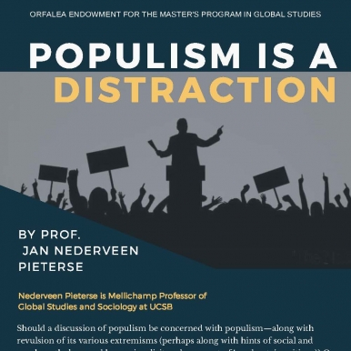 Populism is a Distraction flyer